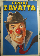 Affiche cirque zavatta d'occasion  Toul