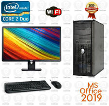 Usado, Computador desktop Dell rápido PC Core2 Duo 1TB 8GB 23" WiFi Win10 MS OFFICE 2021 comprar usado  Enviando para Brazil