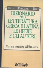 Dizionario della letteratura usato  Italia
