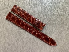 Pulseira de relógio marrom couro genuíno pele tamanho personalizado 15 16 17 18 19 20 2122mm comprar usado  Enviando para Brazil