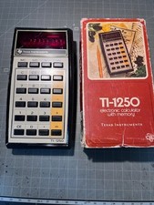 Calculatrice vintage 1250 d'occasion  Saint-Priest