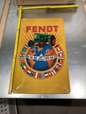Großes blechschild fendt gebraucht kaufen  Mainburg