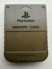 Cartão de memória Sony OEM oficial 1 PS1 PSX SCPH-1020 CINZA TESTADO - Amarelado comprar usado  Enviando para Brazil
