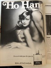 (¯`*•.¸ Publicité 1 page Parfum HO HANG by Balenciaga - Mai 1978¸.•*´¯) d'occasion  Lyon VII