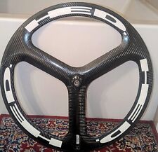 Usado, RODA TUBULAR TRASEIRA HED TRI-SPOKE 11 VELOCIDADES CARBONO TOTAL 700c + DT BOLSA DE RODAS SUÍÇA comprar usado  Enviando para Brazil