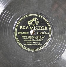 Charlie Monroe - What Became Of That Beautiful Picture - RCA VICTOR 21-0019 E comprar usado  Enviando para Brazil