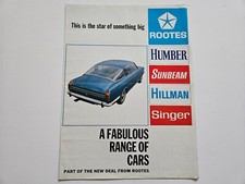 Humber sunbeam hillman for sale Humber sunbeam hillman for sale  NUNEATON