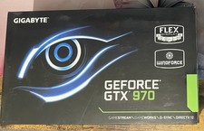 Nvidia Gigabyte GTX 970 Windforce 3X OC Graphics Card With Box, używany na sprzedaż  Wysyłka do Poland