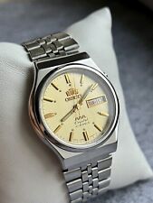 Raro!!️ORIENT Relógio de Pulso Masculino Automático 21 Joias Japão VINTAGE comprar usado  Enviando para Brazil