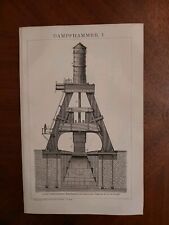 Rig holzstich dampfhammer gebraucht kaufen  Nauen