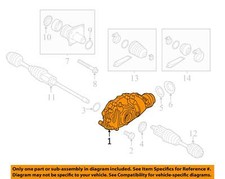 Eixo diferencial dianteiro fabricante de equipamento original BMW F22 F23 F30 F32 F33 F36 AWD caixa de câmbio transportadora AT comprar usado  Enviando para Brazil