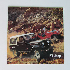 Jeep range brochure for sale  LONDON