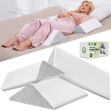 Almohada de cuña para aliviar el dolor de espalda: almohada de cuñas de cama para dormir (3 en 1) El..., usado segunda mano  Embacar hacia Argentina