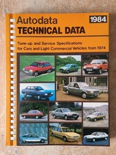 Autodata technical data d'occasion  Expédié en Belgium