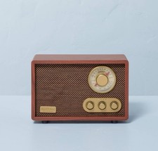 Usado, Rádio portátil AM/FM Bluetooth tonal marrom - lareira e mão com magnólia comprar usado  Enviando para Brazil
