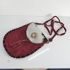 Cowhide suede bag for sale  LIVERPOOL