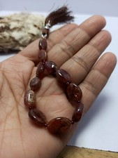 Hand Japa Mala Natürlich Bio Rosa Turmalin Glatt Oval Lose Perlen 59.50 Karat comprar usado  Enviando para Brazil