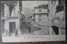 Cartolina antica saluto usato  Pettinengo