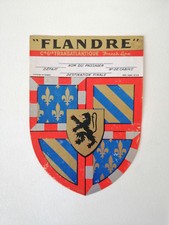 Flandre etiquette bagage d'occasion  Paris XV