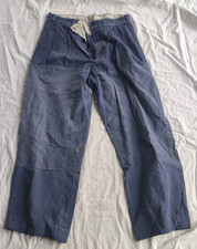 Ancien pantalon bleu d'occasion Ancien pantalon bleu d'occasion  Challans