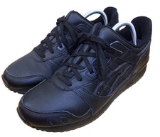Tênis Asics Gel Lyte III 1201A257 Masculino Triplo Preto Tamanho 9 com Cadarço comprar usado  Enviando para Brazil