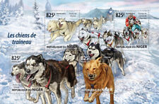 Selos de cães de trenó Níger 2015 MNH Huskies Husky Siberiano Chinook Dog 4v M/S, usado comprar usado  Enviando para Brazil