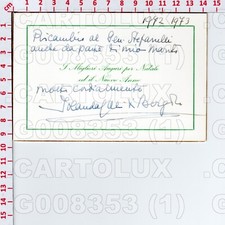 G8353 autografo savoia usato  Como