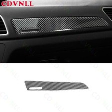 Faixa de painel console central fibra de carbono real para Audi Q3 RS Q3 13-18 comprar usado  Enviando para Brazil