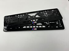 2x Quadro de suporte de placa de matrícula para piano preto BMW M comprar usado  Enviando para Brazil