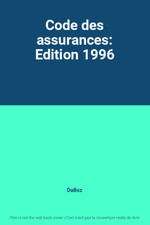 Code assurances edition d'occasion  France
