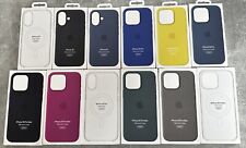 FUNDA MAGSAFE SILICONA OFICIAL GENUINA APPLE IPHONE 16 / 16 PRO / PRO MAX / PLUS segunda mano  Embacar hacia Mexico