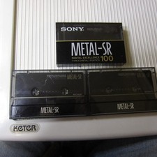 3 Sony Metal-SR 100 Tipo IV Fita Cassetes Nova 1 Selada 2 Não Selada comprar usado  Enviando para Brazil