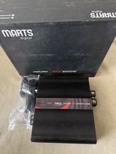 Usado, Amplificador Marts Digital MXD3000W Mono 3000W RMS 1 Ohm - PRV e amplificador estilo Brasil! comprar usado  Enviando para Brazil