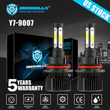 Lâmpadas de farol de LED 4 lados alta-baixa para Mitsubishi Mirage G4 2017 2018 2019-2024 comprar usado  Enviando para Brazil