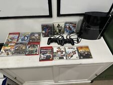 Lote Consola Sony PlayStation 3 PS3 160 GB Fat CECHP01 Probada y Funciona con 14 Juegos segunda mano  Embacar hacia Argentina