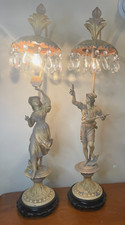 Antique table lamps for sale  Macon