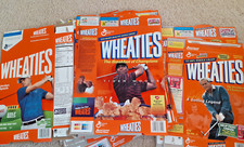 Caixas de cereais Wheaties Auto Racing e golfe.  Earnhardt, Palmer, Tiger etc comprar usado  Enviando para Brazil