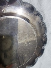 Silver plated ashtray for sale  LONDON