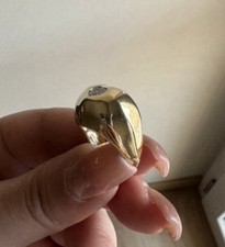 Anello chevalier oro usato  Torino