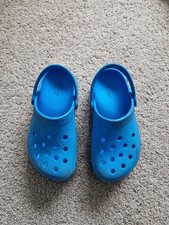 Blue crocs size for sale  LEICESTER