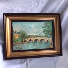 Huile toile paysage d'occasion  Paris IX
