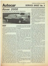 Rover 2000 saloon for sale Rover 2000 saloon for sale  WORKSOP