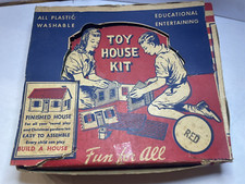 Kit de plástico vermelho Bachmann Build A House década de 1950 comprar usado  Enviando para Brazil
