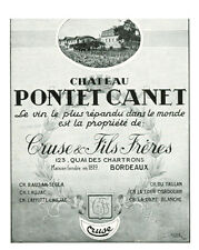 Antique wine advertising d'occasion  Expédié en Belgium