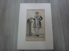 Gravure costume ministres d'occasion  Saint-Brevin-les-Pins