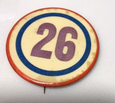 Vintage number bullseye for sale  Mount Juliet