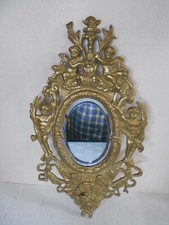 Ancien miroir mural d'occasion  Baziège