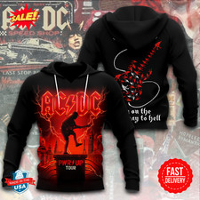 Capuz 3D AC/DC I'm On The Highway To Hell, usado comprar usado  Enviando para Brazil