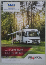 Frankia motorhome brochure for sale  BOURNEMOUTH