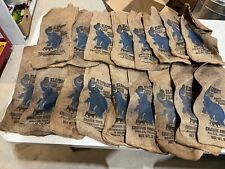 Vintage burlap bag for sale  Magnolia